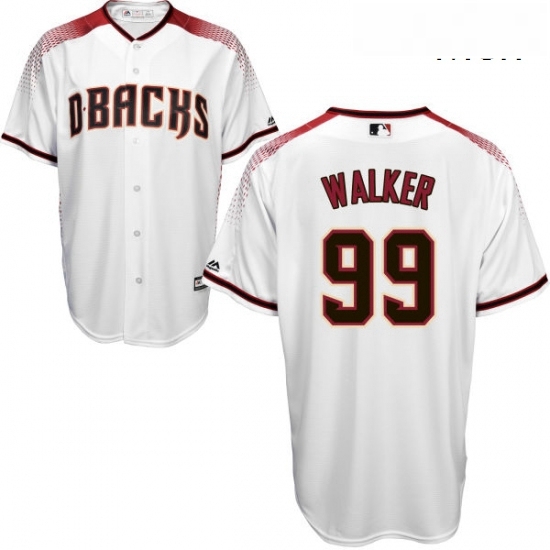 Mens Majestic Arizona Diamondbacks 99 Taijuan Walker Replica White Home Cool Base MLB Jersey Mens Majestic Arizona Diamondbacks 99 Taijuan Walker Replica White Home Cool Base MLB Jersey