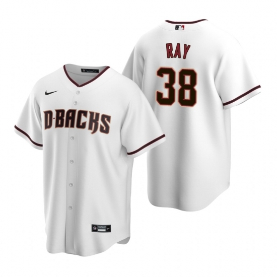 Mens Nike Arizona Diamondbacks 38 Robbie Ray White Home Stitched Baseball Jersey Mens Nike Arizona Diamondbacks 38 Robbie Ray White Home Stitched Baseball Jersey
