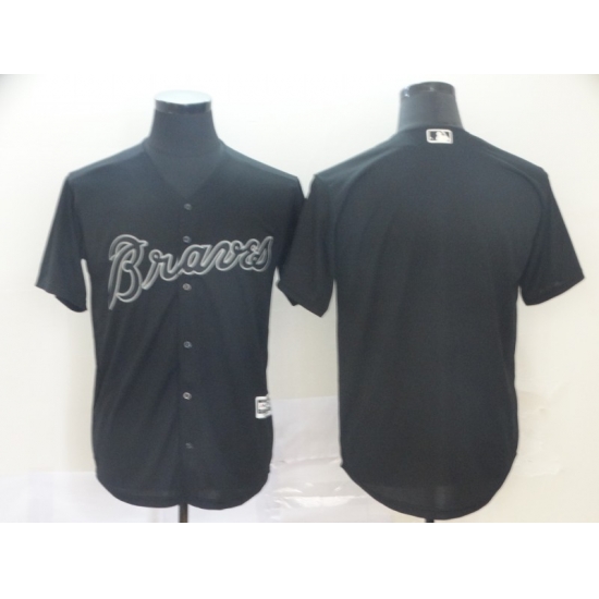 Braves Blank Black 2019 Players 27 Weekend Player Jersey Braves Blank Black 2019 Players 27 Weekend Player Jersey