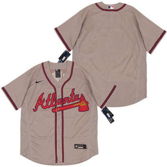 Braves Blank Gray 2020 Nike Cool Base Jersey Braves Blank Gray 2020 Nike Cool Base Jersey