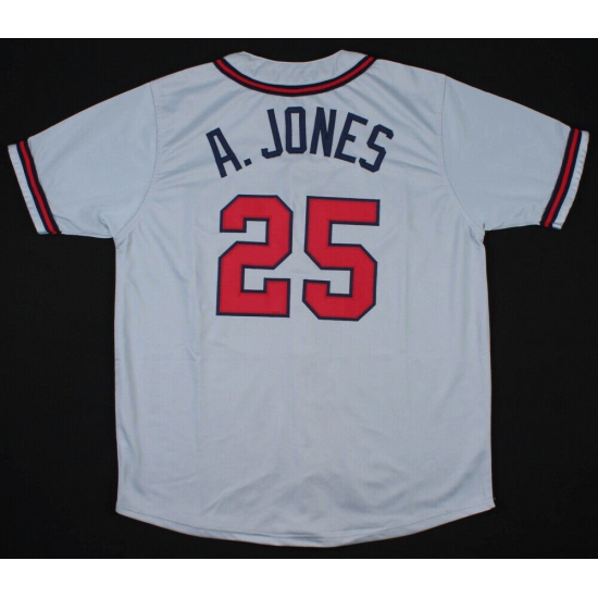 Men Nike Atlanta Braves 25 Andruw Jones White Cool Base Stitched Jersey Men Nike Atlanta Braves 25 Andruw Jones White Cool Base Stitched Jersey