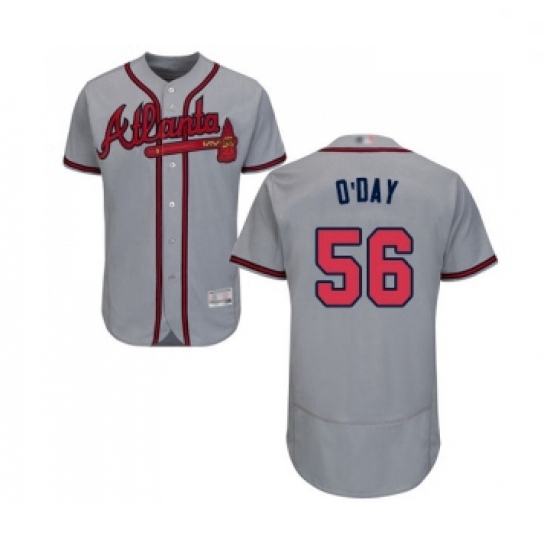 Mens Atlanta Braves 56 Darren O Day Grey Road Flex Base Authentic Collection Baseball Jersey Mens Atlanta Braves 56 Darren O Day Grey Road Flex Base Authentic Collection Baseball Jersey