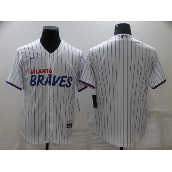 Men's Nike Atlanta Braves Blank White City Player Jersey Men's Nike Atlanta Braves Blank White City Player Jersey