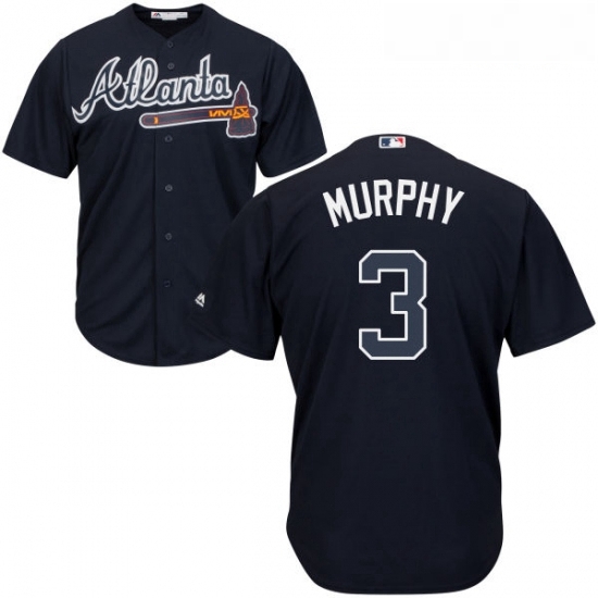 Youth Majestic Atlanta Braves 3 Dale Murphy Authentic Blue Alternate Road Cool Base MLB Jersey Youth Majestic Atlanta Braves 3 Dale Murphy Authentic Blue Alternate Road Cool Base MLB Jersey