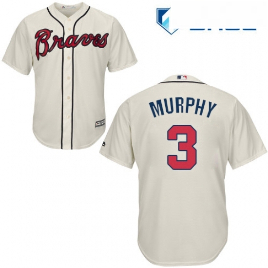 Youth Majestic Atlanta Braves 3 Dale Murphy Authentic Cream Alternate 2 Cool Base MLB Jersey Youth Majestic Atlanta Braves 3 Dale Murphy Authentic Cream Alternate 2 Cool Base MLB Jersey