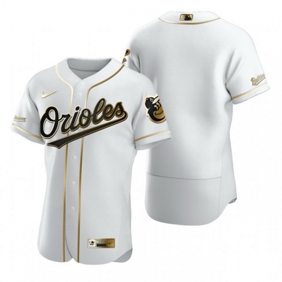 Baltimore Orioles Blank White Nike Mens Authentic Golden Edition MLB Jersey Baltimore Orioles Blank White Nike Mens Authentic Golden Edition MLB Jersey