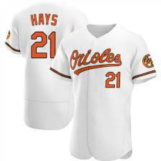 Men Baltimore Orioles #21 Austin Hays White Stitched Baseball Jersey Men Baltimore Orioles #21 Austin Hays White Stitched Baseball Jersey