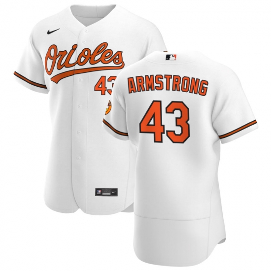 Men Baltimore Orioles 43 Shawn Armstrong Men Nike White Home 2020 Flex Base Player MLB Jersey Men Baltimore Orioles 43 Shawn Armstrong Men Nike White Home 2020 Flex Base Player MLB Jersey