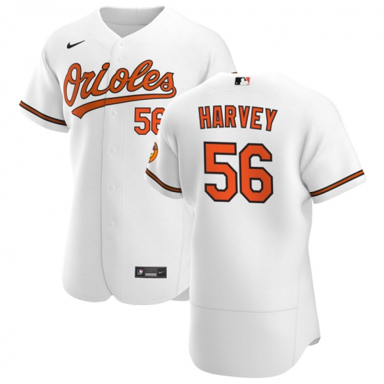Men Baltimore Orioles 56 Hunter Harvey Men Nike White Home 2020 Flex Base Player MLB Jersey Men Baltimore Orioles 56 Hunter Harvey Men Nike White Home 2020 Flex Base Player MLB Jersey