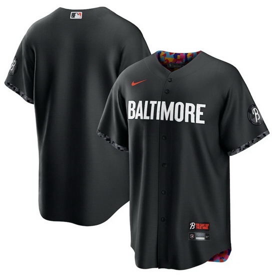 Men Baltimore Orioles Blank Black 2023 City Connect Cool Base Stitched Baseball Jersey Men Baltimore Orioles Blank Black 2023 City Connect Cool Base Stitched Baseball Jersey