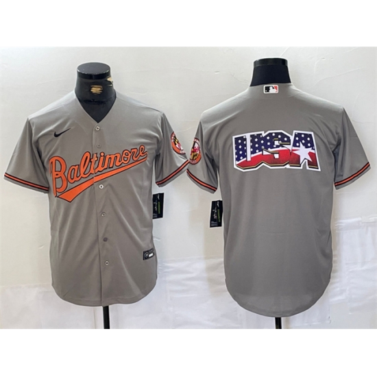 Men Baltimore Orioles Gray Team Big Logo Cool Base Stitched Jersey Men Baltimore Orioles Gray Team Big Logo Cool Base Stitched Jersey