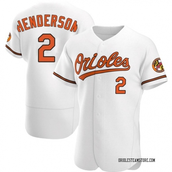 Men Baltimore Orioles Gunnar Henderson White Flex Base Stitched Nike Jerseys Men Baltimore Orioles Gunnar Henderson White Flex Base Stitched Nike Jerseys
