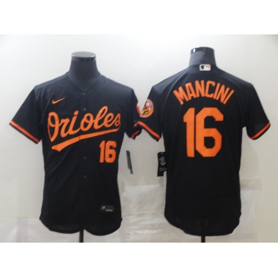 Men Nike Baltimore Orioles 16 Trey Mancini Black Alternate 2020 Flex Base Player MLB Jersey Men Nike Baltimore Orioles 16 Trey Mancini Black Alternate 2020 Flex Base Player MLB Jersey