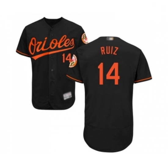 Mens Baltimore Orioles 14 Rio Ruiz Black Alternate Flex Base Authentic Collection Baseball Jersey Mens Baltimore Orioles 14 Rio Ruiz Black Alternate Flex Base Authentic Collection Baseball Jersey