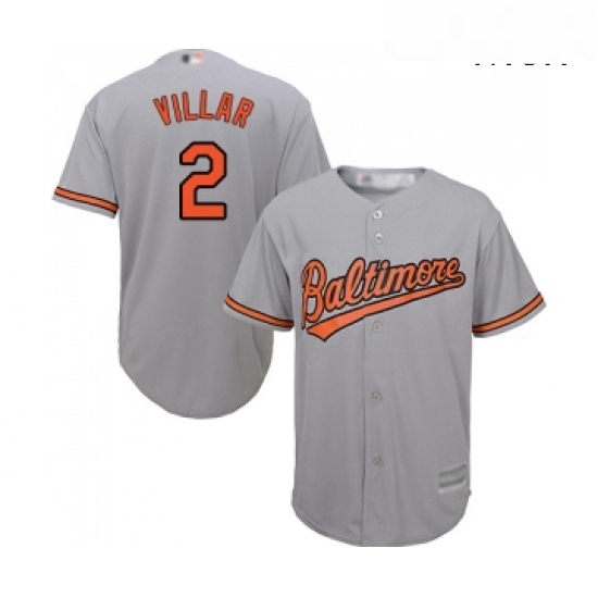 Mens Baltimore Orioles 2 Jonathan Villar Replica Grey Road Cool Base Baseball Jersey Mens Baltimore Orioles 2 Jonathan Villar Replica Grey Road Cool Base Baseball Jersey