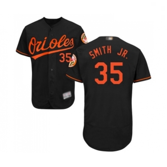 Mens Baltimore Orioles 35 Dwight Smith Jr Black Alternate Flex Base Authentic Collection Baseball Jersey Mens Baltimore Orioles 35 Dwight Smith Jr Black Alternate Flex Base Authentic Collection Baseball Jersey