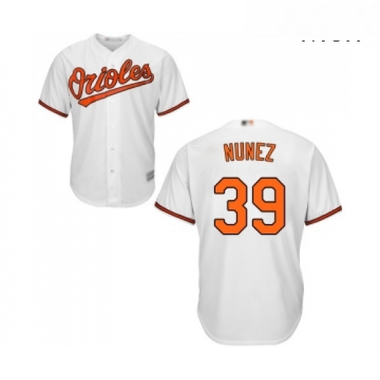 Mens Baltimore Orioles 39 Renato Nunez Replica White Home Cool Base Baseball Jersey Mens Baltimore Orioles 39 Renato Nunez Replica White Home Cool Base Baseball Jersey