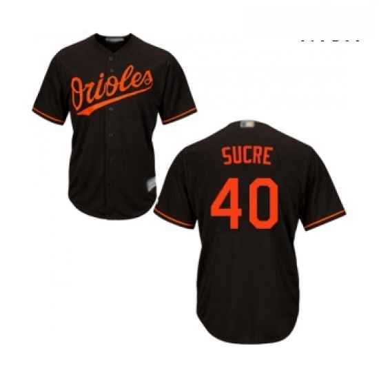 Mens Baltimore Orioles 40 Jesus Sucre Replica Black Alternate Cool Base Baseball Jersey Mens Baltimore Orioles 40 Jesus Sucre Replica Black Alternate Cool Base Baseball Jersey