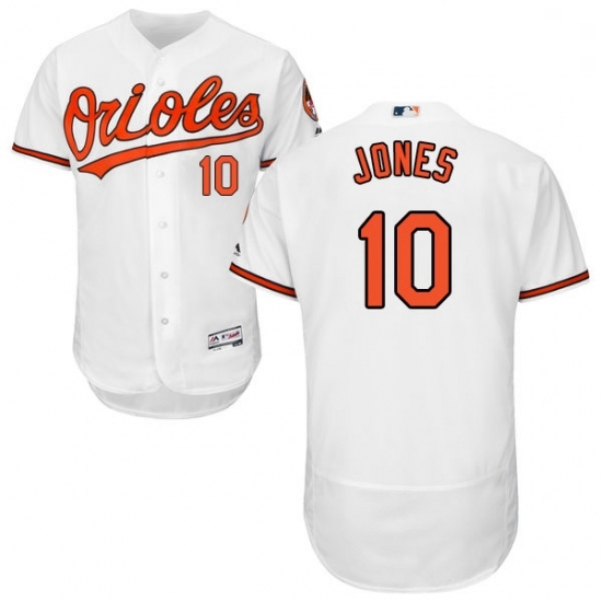 Mens Majestic Baltimore Orioles 10 Adam Jones White Home Flex Base Authentic Collection MLB Jersey Mens Majestic Baltimore Orioles 10 Adam Jones White Home Flex Base Authentic Collection MLB Jersey
