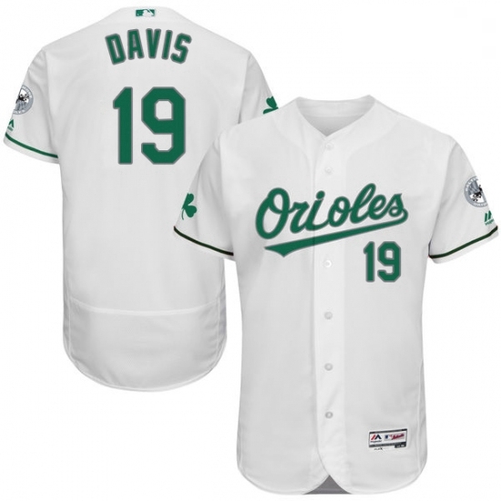 Mens Majestic Baltimore Orioles 19 Chris Davis White Celtic Flexbase Authentic Collection MLB Jersey Mens Majestic Baltimore Orioles 19 Chris Davis White Celtic Flexbase Authentic Collection MLB Jersey