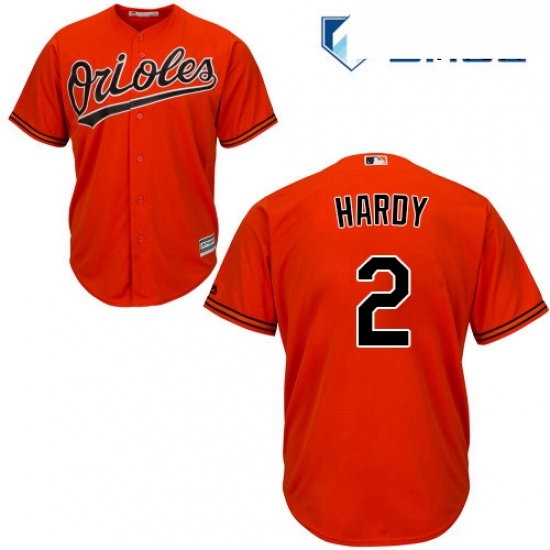 Mens Majestic Baltimore Orioles 2 JJ Hardy Replica Orange Alternate Cool Base MLB Jersey Mens Majestic Baltimore Orioles 2 JJ Hardy Replica Orange Alternate Cool Base MLB Jersey