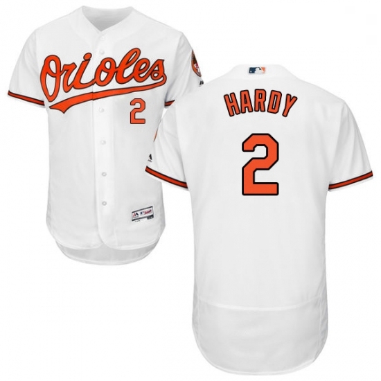 Mens Majestic Baltimore Orioles 2 JJ Hardy White Home Flex Base Authentic Collection MLB Jersey Mens Majestic Baltimore Orioles 2 JJ Hardy White Home Flex Base Authentic Collection MLB Jersey