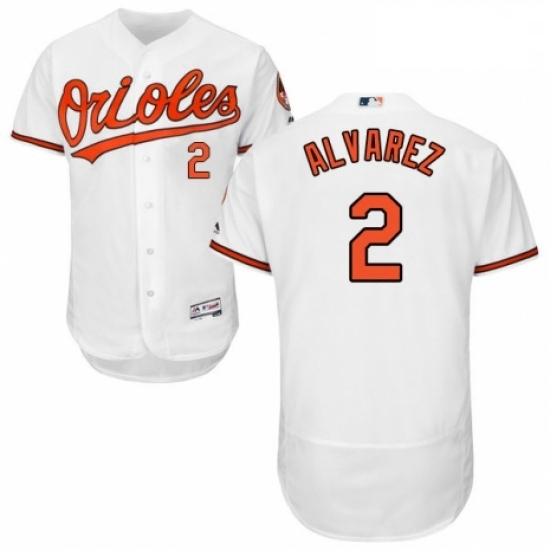 Mens Majestic Baltimore Orioles 2 Pedro Alvarez White Home Flex Base Authentic Collection MLB Jersey Mens Majestic Baltimore Orioles 2 Pedro Alvarez White Home Flex Base Authentic Collection MLB Jersey