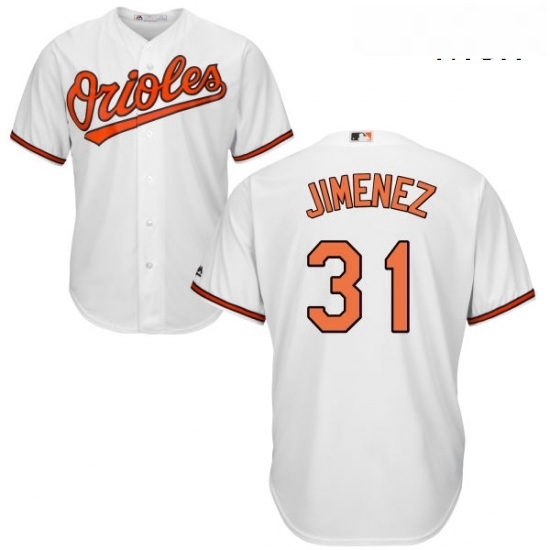Mens Majestic Baltimore Orioles 31 Ubaldo Jimenez Replica White Home Cool Base MLB Jersey Mens Majestic Baltimore Orioles 31 Ubaldo Jimenez Replica White Home Cool Base MLB Jersey