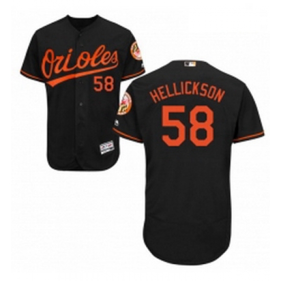 Mens Majestic Baltimore Orioles 58 Jeremy Hellickson Black Flexbase Authentic Collection MLB Jersey Mens Majestic Baltimore Orioles 58 Jeremy Hellickson Black Flexbase Authentic Collection MLB Jersey