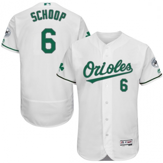 Mens Majestic Baltimore Orioles 6 Jonathan Schoop White Celtic Flexbase Authentic Collection MLB Jersey Mens Majestic Baltimore Orioles 6 Jonathan Schoop White Celtic Flexbase Authentic Collection MLB Jersey