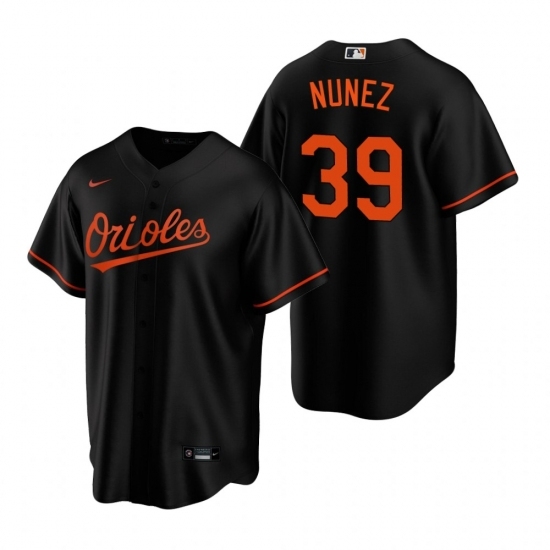 Mens Nike Baltimore Orioles 39 Renato Nunez Black Alternate Stitched Baseball Jersey Mens Nike Baltimore Orioles 39 Renato Nunez Black Alternate Stitched Baseball Jersey