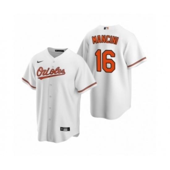 Youth Baltimore Orioles #16 Trey Mancini Nike White 2020 Replica Home Jersey Youth Baltimore Orioles #16 Trey Mancini Nike White 2020 Replica Home Jersey