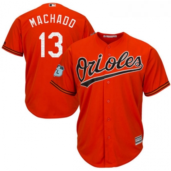 Youth Majestic Baltimore Orioles 13 Manny Machado Authentic Orange 2017 Spring Training Cool Base MLB Jersey Youth Majestic Baltimore Orioles 13 Manny Machado Authentic Orange 2017 Spring Training Cool Base MLB Jersey