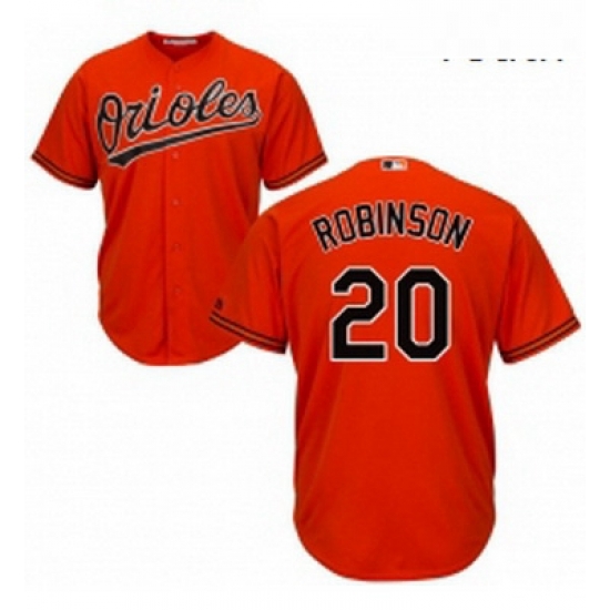 Youth Majestic Baltimore Orioles 20 Frank Robinson Replica Orange Alternate Cool Base MLB Jersey Youth Majestic Baltimore Orioles 20 Frank Robinson Replica Orange Alternate Cool Base MLB Jersey