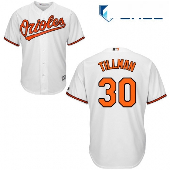 Youth Majestic Baltimore Orioles 30 Chris Tillman Authentic White Home Cool Base MLB Jersey Youth Majestic Baltimore Orioles 30 Chris Tillman Authentic White Home Cool Base MLB Jersey