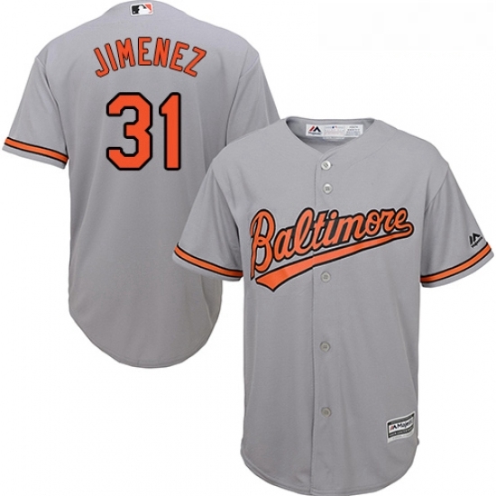 Youth Majestic Baltimore Orioles 31 Ubaldo Jimenez Authentic Grey Road Cool Base MLB Jersey Youth Majestic Baltimore Orioles 31 Ubaldo Jimenez Authentic Grey Road Cool Base MLB Jersey