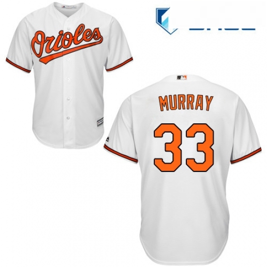 Youth Majestic Baltimore Orioles 33 Eddie Murray Replica White Home Cool Base MLB Jersey Youth Majestic Baltimore Orioles 33 Eddie Murray Replica White Home Cool Base MLB Jersey