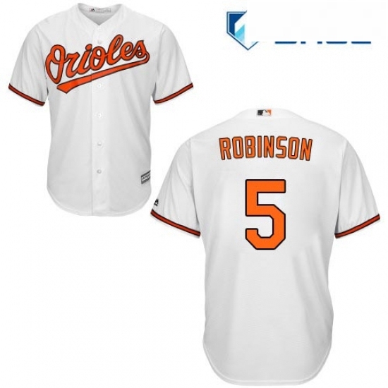 Youth Majestic Baltimore Orioles 5 Brooks Robinson Replica White Home Cool Base MLB Jersey Youth Majestic Baltimore Orioles 5 Brooks Robinson Replica White Home Cool Base MLB Jersey