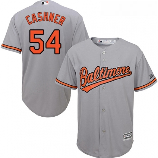 Youth Majestic Baltimore Orioles 54 Andrew Cashner Authentic Grey Road Cool Base MLB Jersey Youth Majestic Baltimore Orioles 54 Andrew Cashner Authentic Grey Road Cool Base MLB Jersey