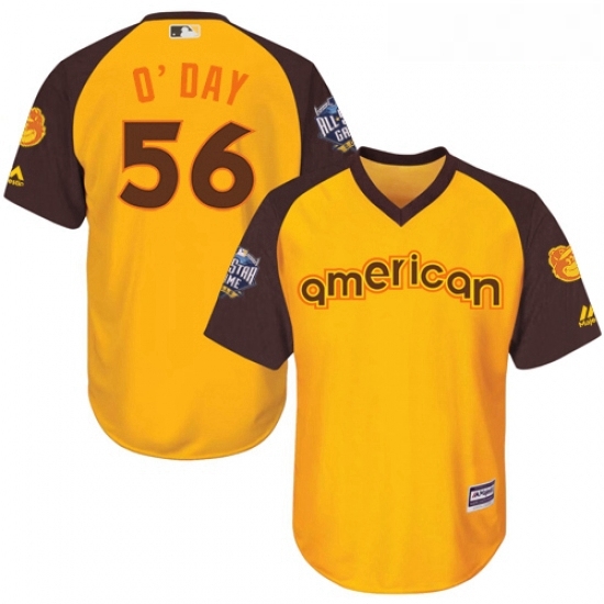 Youth Majestic Baltimore Orioles 56 Darren ODay Authentic Yellow 2016 All Star American League BP Cool Base MLB Jersey Youth Majestic Baltimore Orioles 56 Darren ODay Authentic Yellow 2016 All Star American League BP Cool Base MLB Jersey