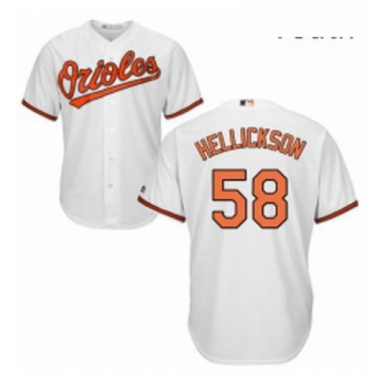 Youth Majestic Baltimore Orioles 58 Jeremy Hellickson Replica White Home Cool Base MLB Jersey Youth Majestic Baltimore Orioles 58 Jeremy Hellickson Replica White Home Cool Base MLB Jersey