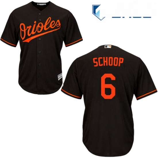 Youth Majestic Baltimore Orioles 6 Jonathan Schoop Replica Black Alternate Cool Base MLB Jersey Youth Majestic Baltimore Orioles 6 Jonathan Schoop Replica Black Alternate Cool Base MLB Jersey