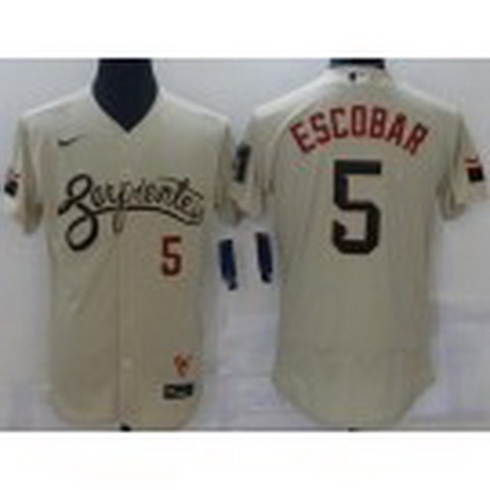 Men Arizona Diamondback 5 Eduardo Escobar Gold 2021 City Connect Stitched MLB Flex Base Nike Jersey Men Arizona Diamondback 5 Eduardo Escobar Gold 2021 City Connect Stitched MLB Flex Base Nike Jersey