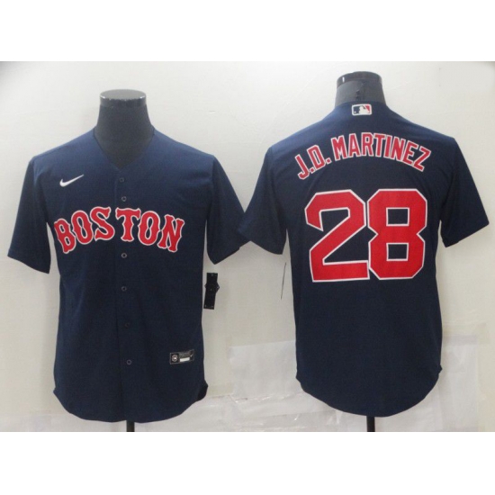 Men Boston Red Sox 28 J.D.Martinez Blue Game 2021 Nike MLB Jersey Men Boston Red Sox 28 J.D.Martinez Blue Game 2021 Nike MLB Jersey