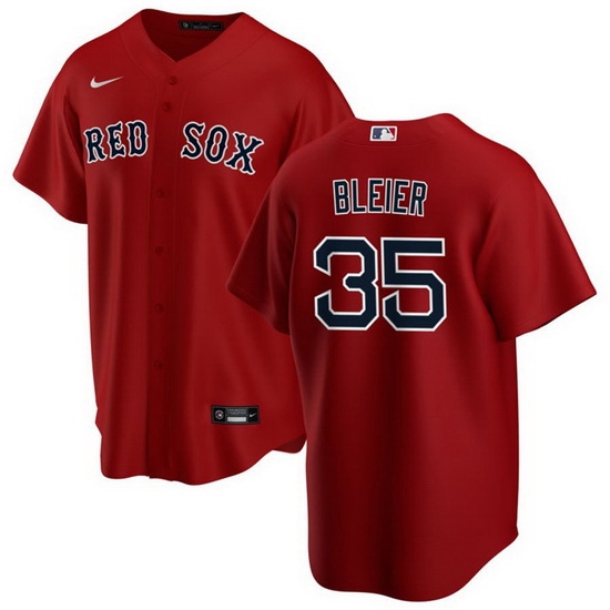 Men Boston Red Sox 35 Richard Bleier Red Cool Base Stitched Baseball Jersey Men Boston Red Sox 35 Richard Bleier Red Cool Base Stitched Baseball Jersey