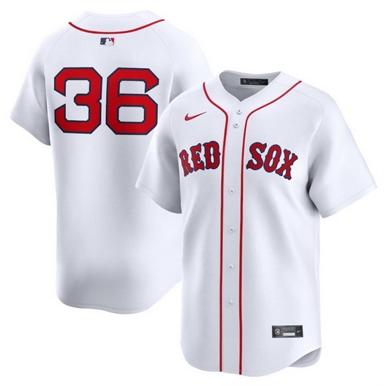 Men Boston Red Sox 36 Triston Casas White 2024 Home Limited Stitched Baseball Jersey Men Boston Red Sox 36 Triston Casas White 2024 Home Limited Stitched Baseball Jersey