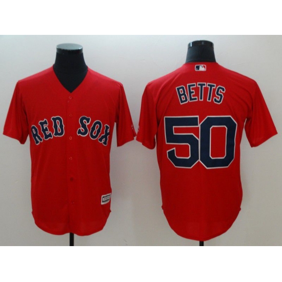 Men Boston Red Sox 50 Betts Red Game 2021 MLB Jersey Men Boston Red Sox 50 Betts Red Game 2021 MLB Jersey