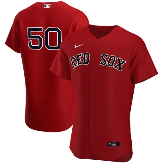 Men Boston Red Sox 50 Mookie Betts Men Nike Red Alternate 2020 Flex Base Player Team MLB Jersey Men Boston Red Sox 50 Mookie Betts Men Nike Red Alternate 2020 Flex Base Player Team MLB Jersey