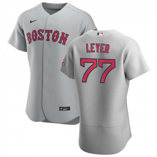 Men Boston Red Sox 77 Robinson Leyer Men Nike Gray Road 2020 Flex Base Team MLB Jersey Men Boston Red Sox 77 Robinson Leyer Men Nike Gray Road 2020 Flex Base Team MLB Jersey