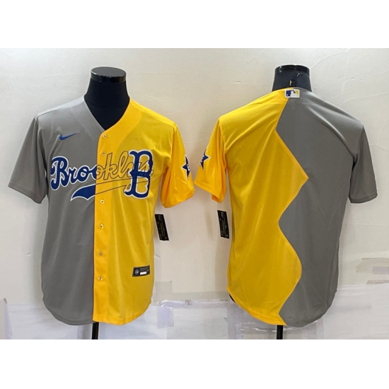 Men Boston Red Sox Blank Grey Yellow Split Cool Base Stitched Jersey Men Boston Red Sox Blank Grey Yellow Split Cool Base Stitched Jersey